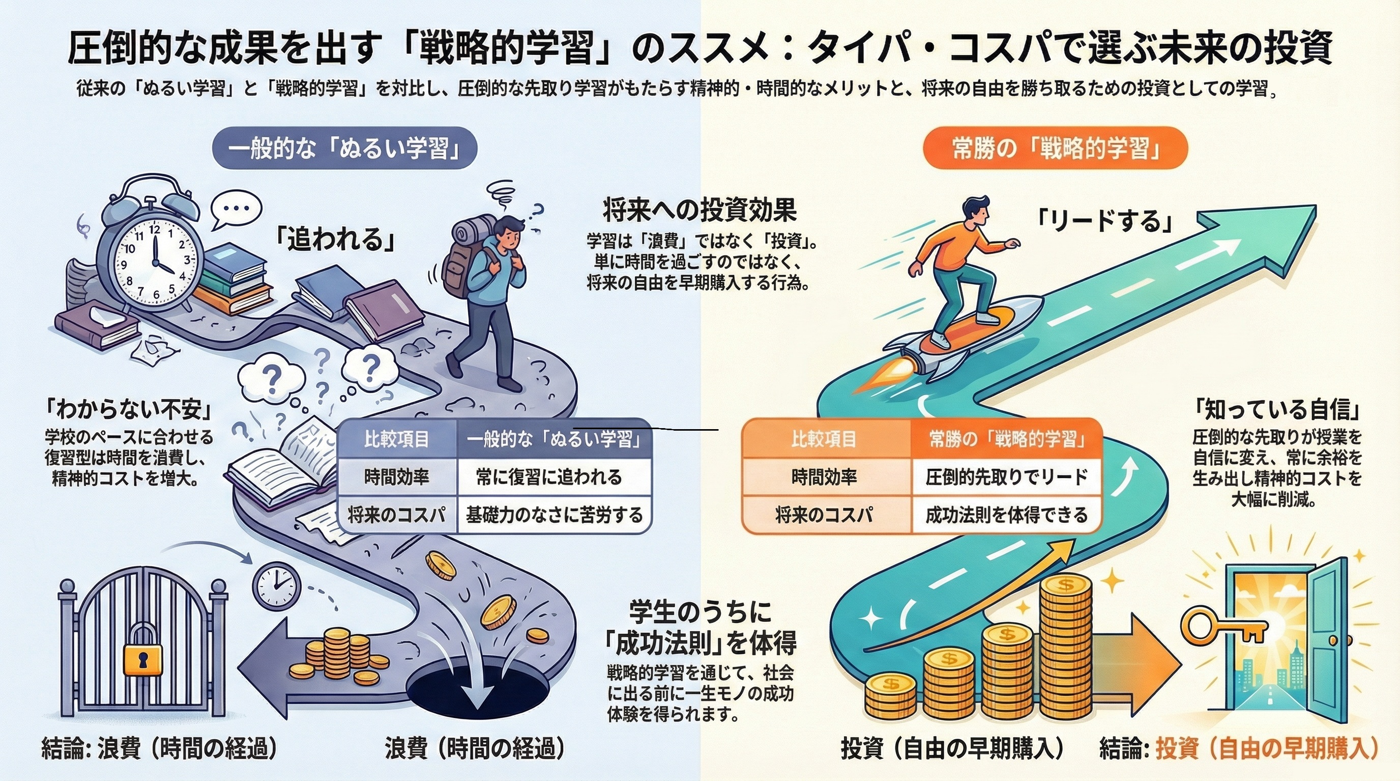 一般的な学習は時間と労力の「浪費」